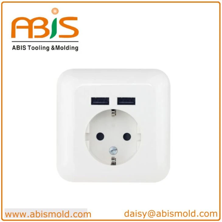 سوئیچ Style فرانسه 2.1A خروجی USB سوکت دیواری